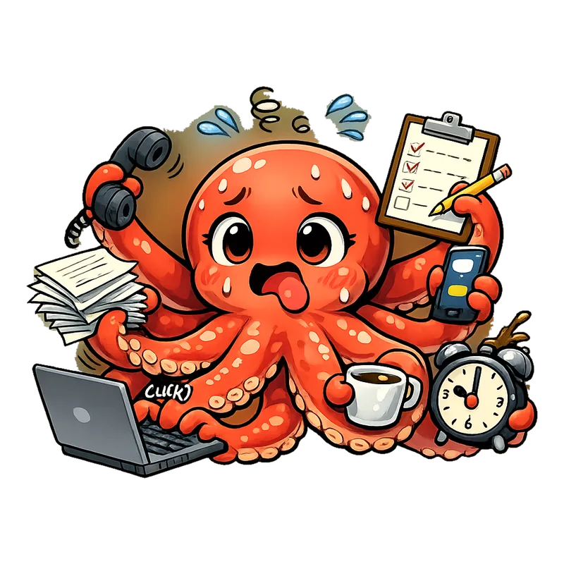 てんてこダコ(心の体力MP診断のキャラクター)